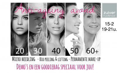 Anti-ageing avond 15 feb. 2017